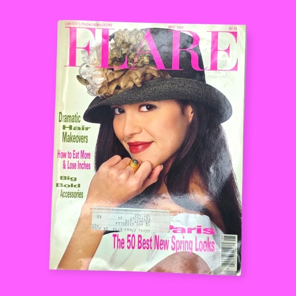 Vintage Flare Magazine May 1988 Spring Fashion Issue - Picture 1 of 11
